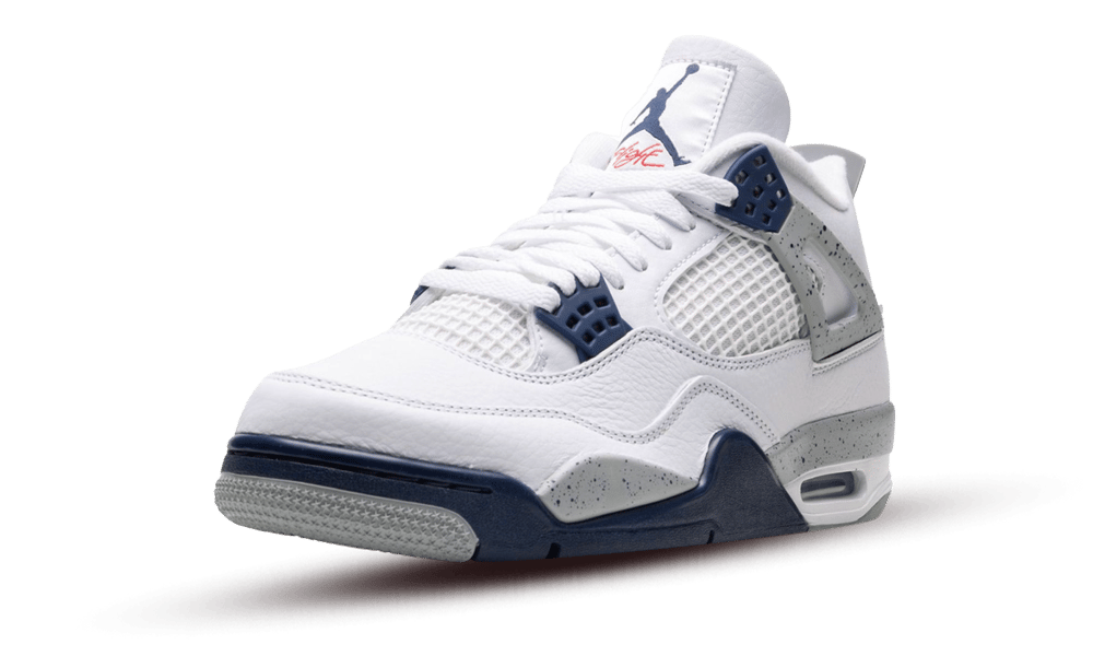 AJ 4 Retro 'White Midnight Navy'