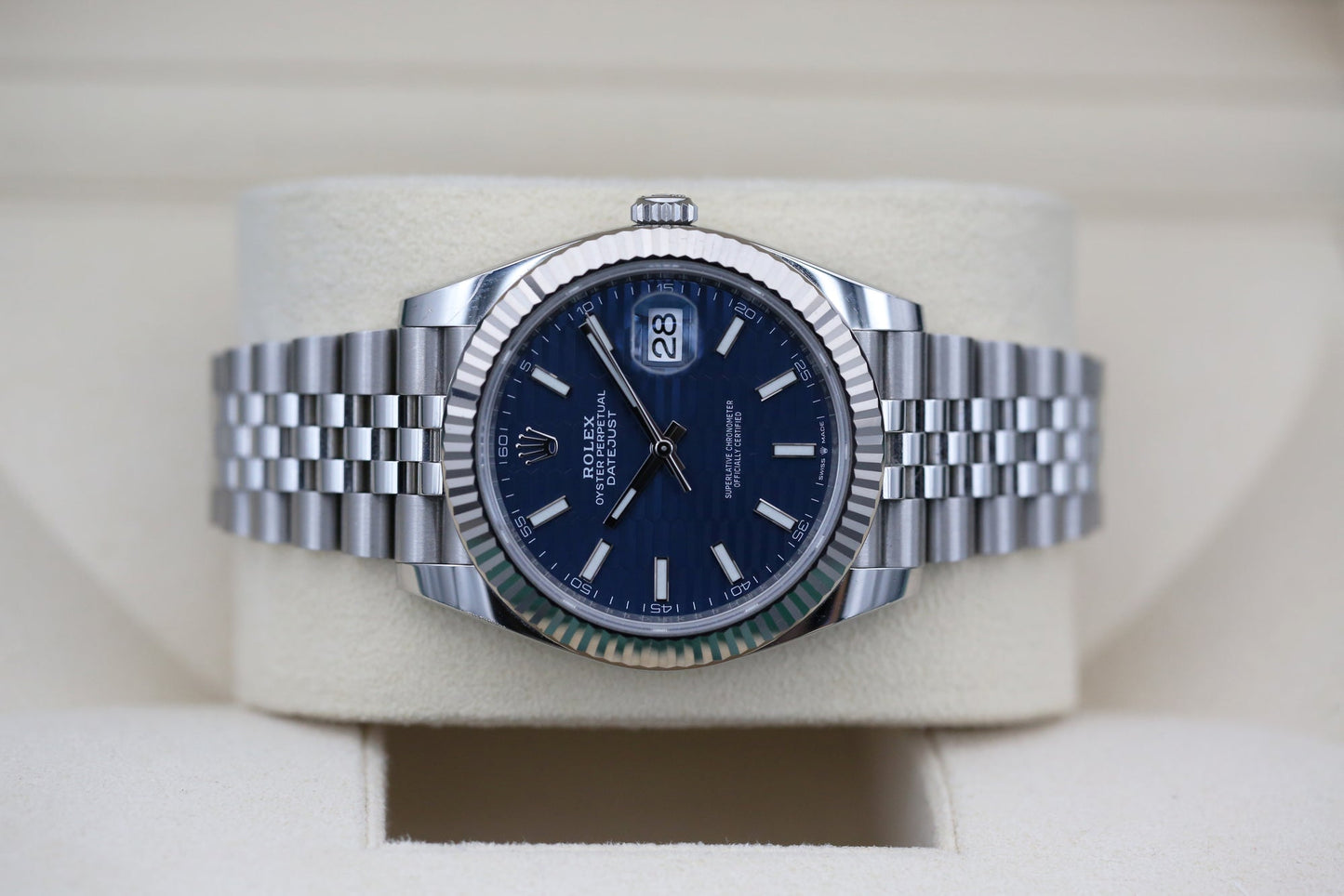Rolx Blue Motif DATEJUST 41mm 2022