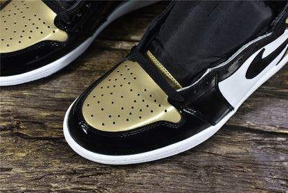 AJ 1 High 'Gold Toe Patent'
