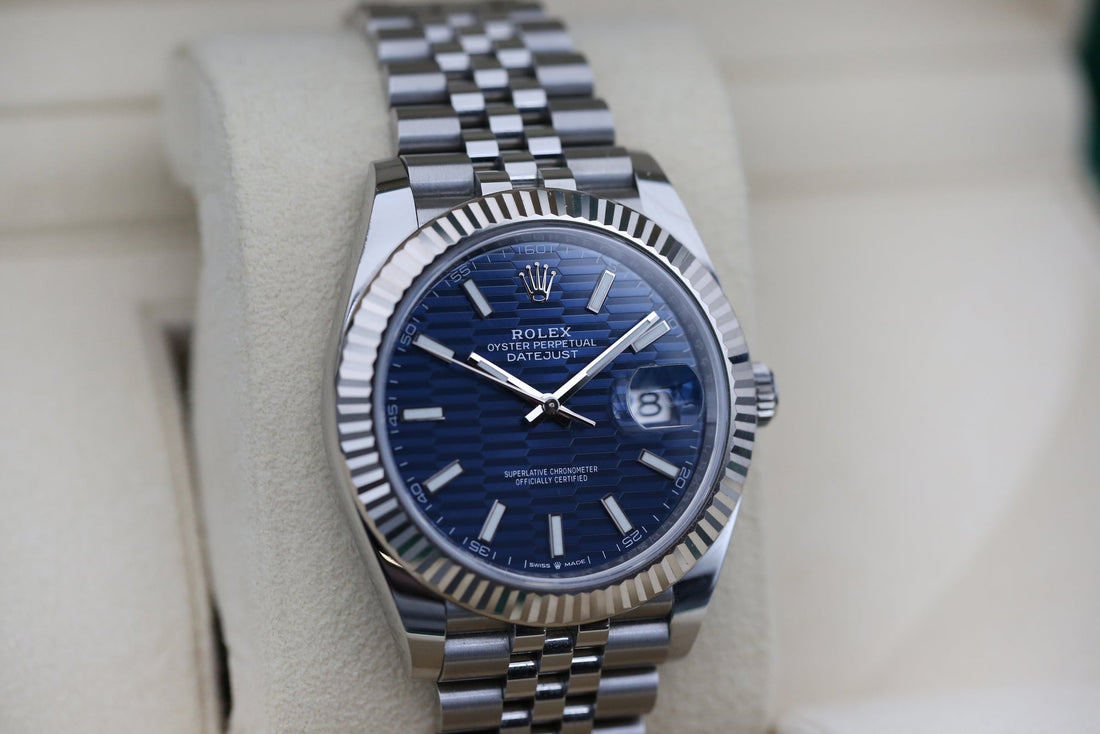 Rolx Blue Motif DATEJUST 41mm 2022