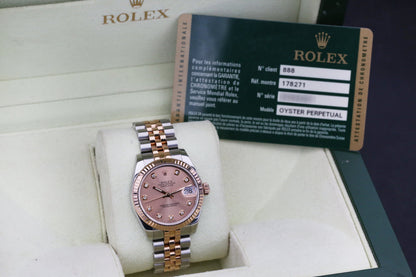 Rolx Pink DATEJUST 31mm 2012