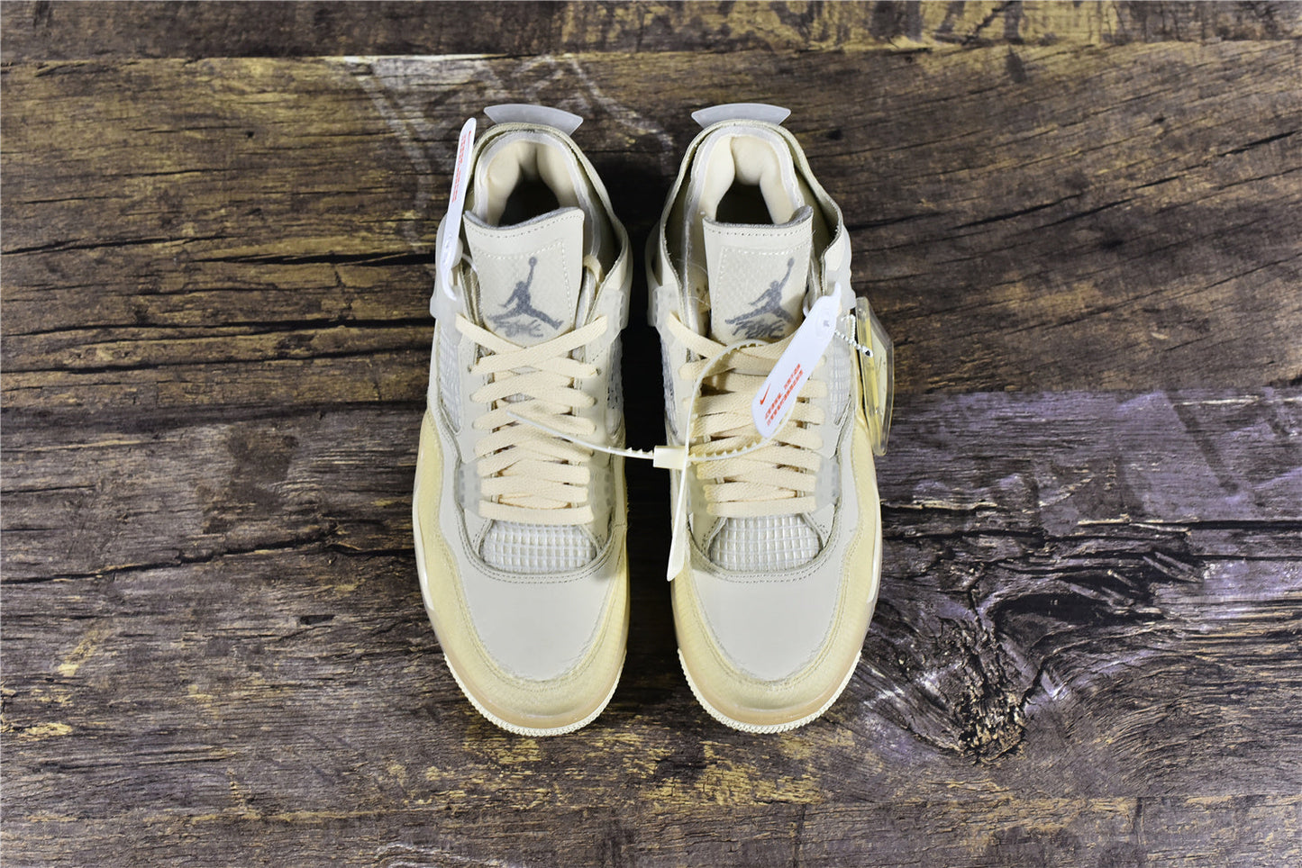AJ 4 x Off-White 'Sail'