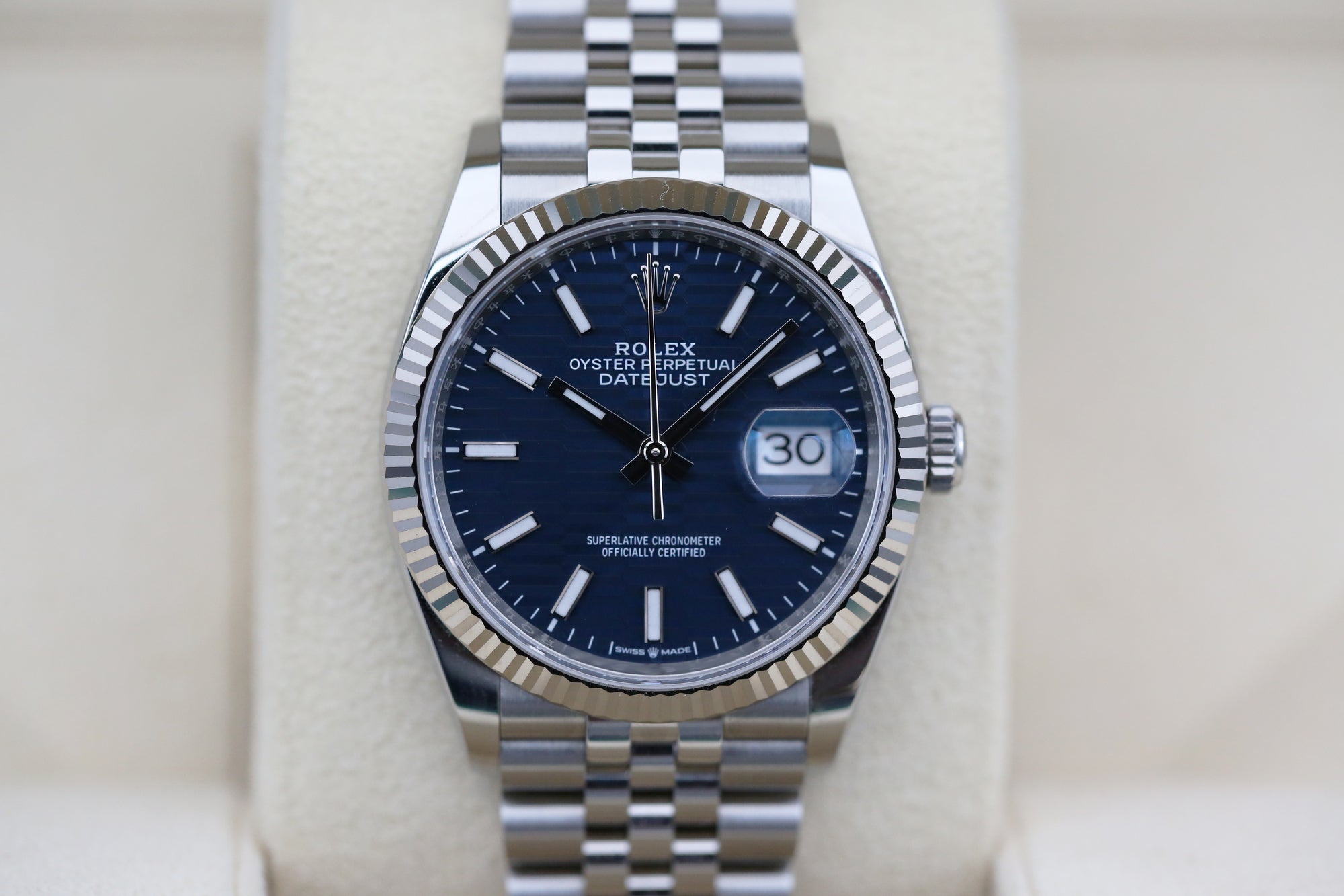 Rolx Blue Motif DATEJUST 36mm 2023