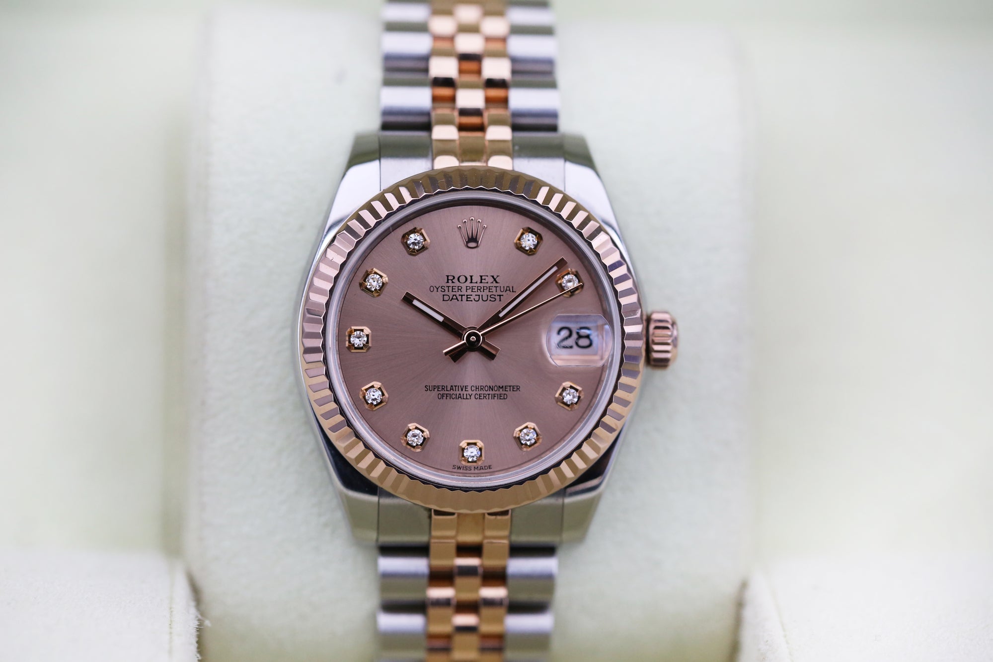 Rolx Pink DATEJUST 31mm 2012