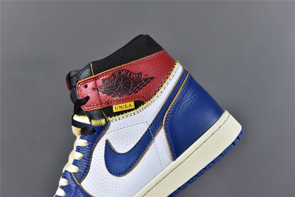 AJ 1 High x Union LA 'Storm Blue Toe'