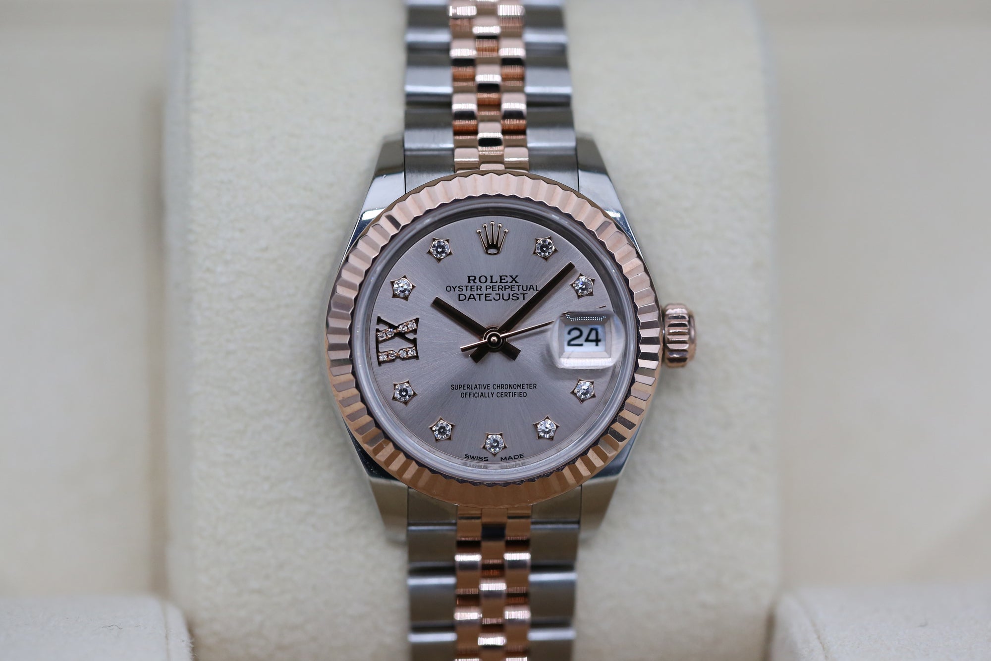 Rolx Rose Diamond DATEJUST 28mm 2020