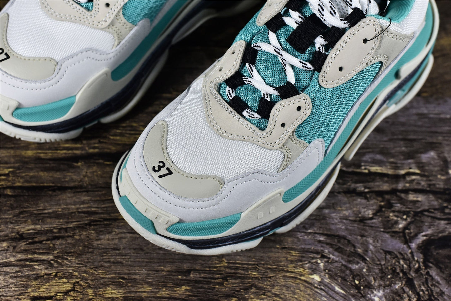 Bciaga Triple S Green/White