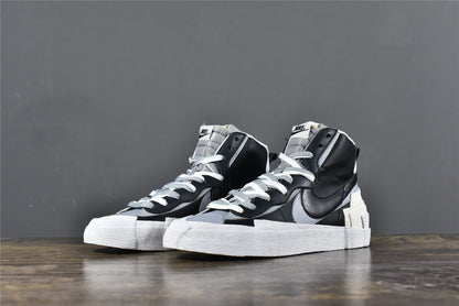 Sacai Blazer Black Grey