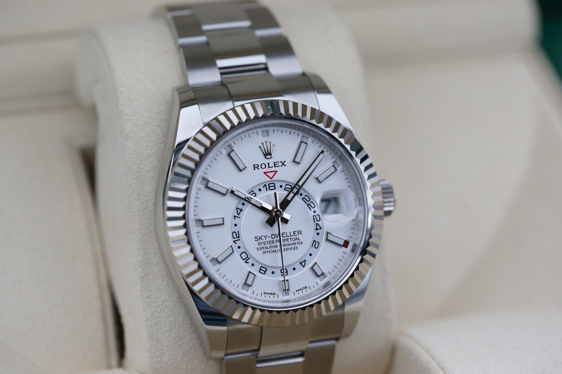 Rolx White SKY-DWELLER 42mm 2021