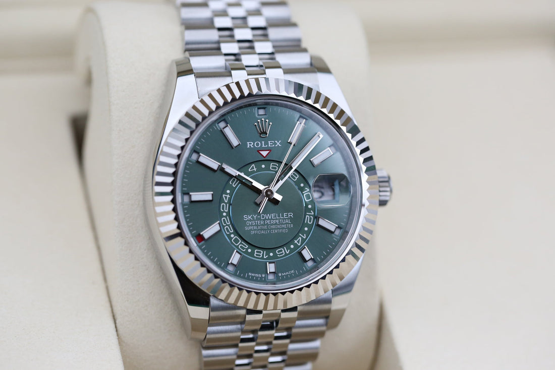 Rolx Green SKY-DWELLER 42mm 2025