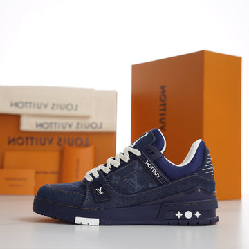 LV Trainer Sneaker Blue