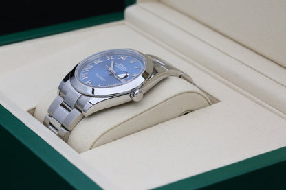 Rolx Blue Azzuro DATEJUST 41mm 2025