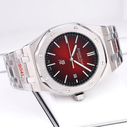 Audermaus Red - 904L White Steel - Automatic - 41mm