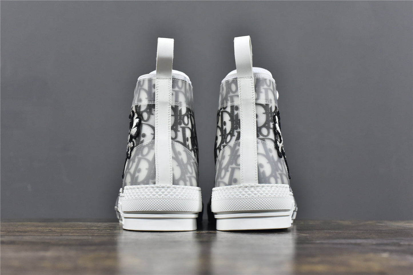D!OR B23 High-Top Oblique Canvas