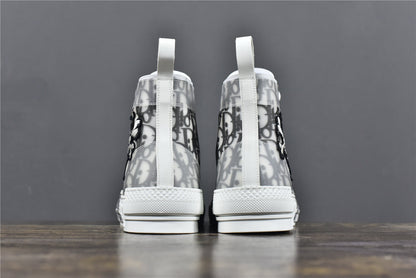 D!OR B23 High-Top Oblique Canvas