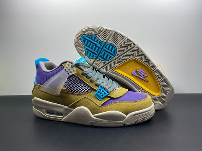 AJ 4 x Union La Retro 'Desert Moss'