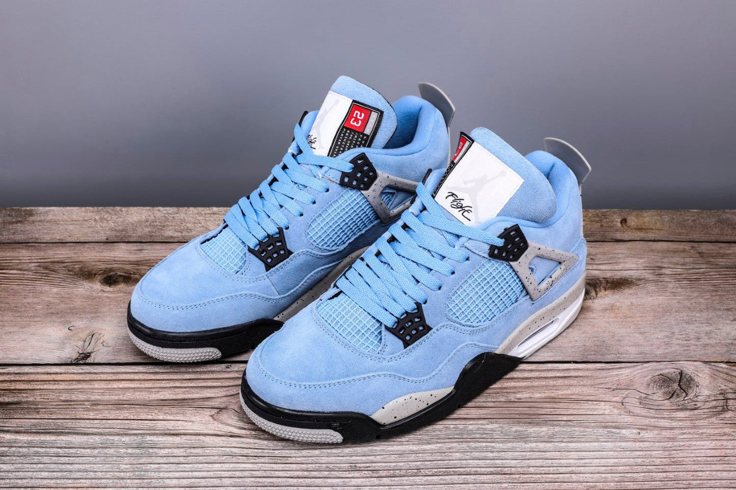 AJ 4 University Blue