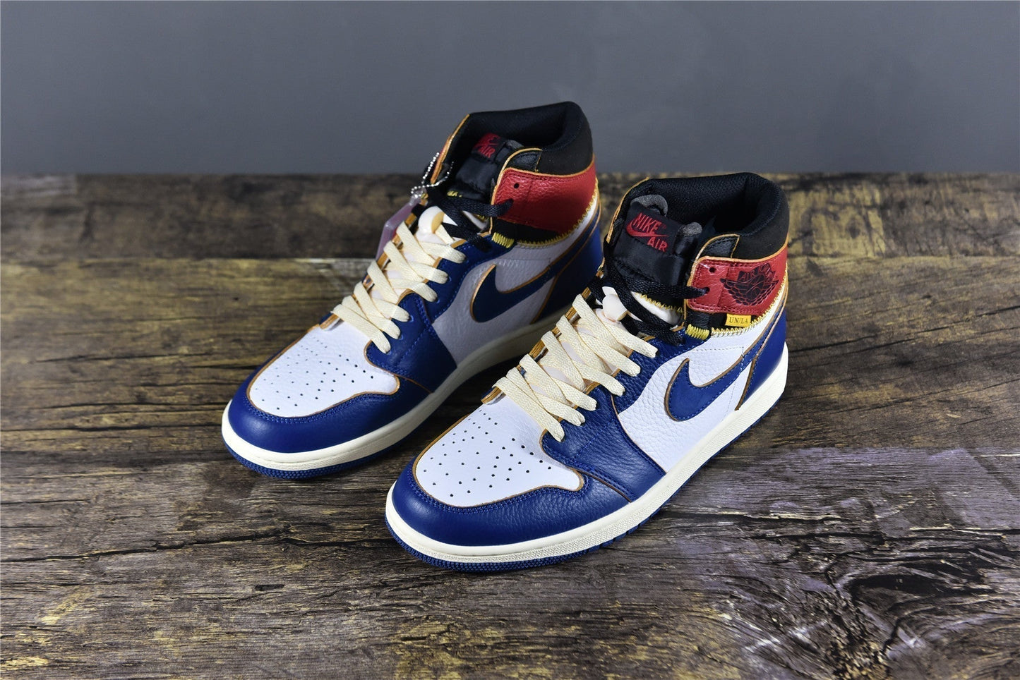 AJ 1 High x Union LA 'Storm Blue Toe'