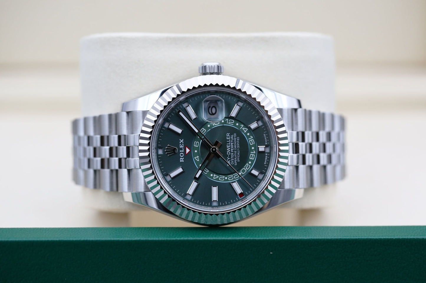 Rolx Green SKY-DWELLER 42mm 2025