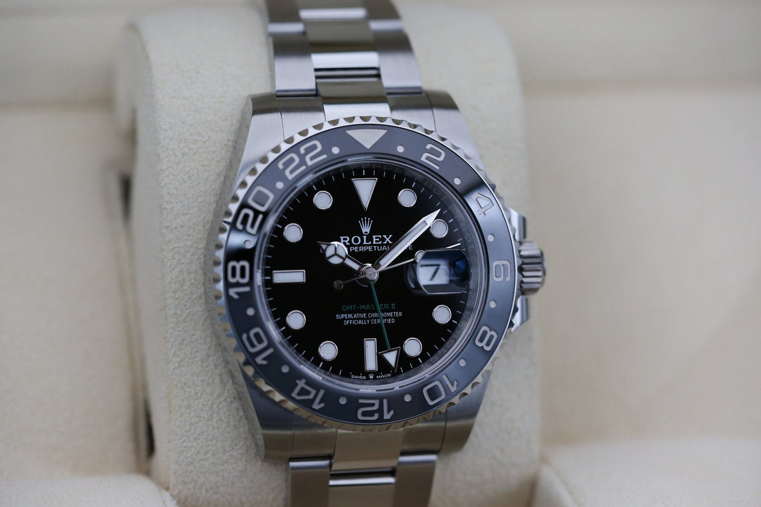 Rolx Black GMT MASTER II 40mm 2024 Bruce Wayne