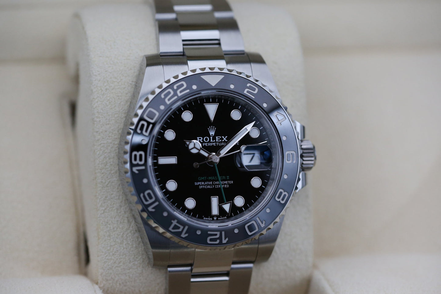 Rolx Black GMT MASTER II 40mm 2024 Bruce Wayne