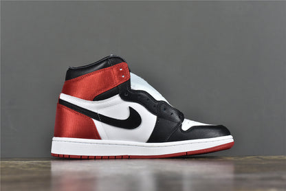 AJ 1 High 'Satin Black Toe'