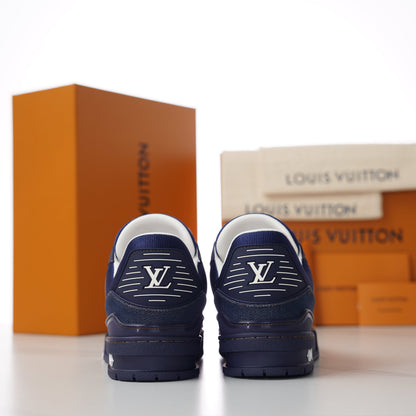 LV Trainer Sneaker Blue
