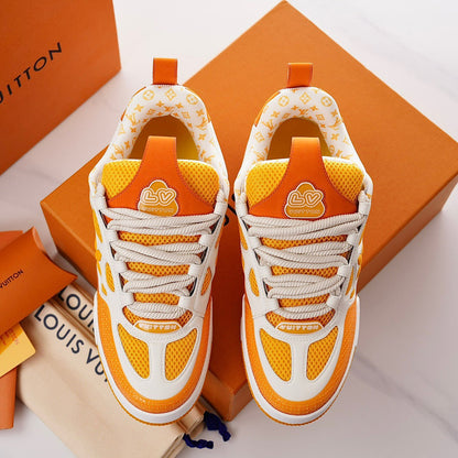 LV Skate Sneaker Orange