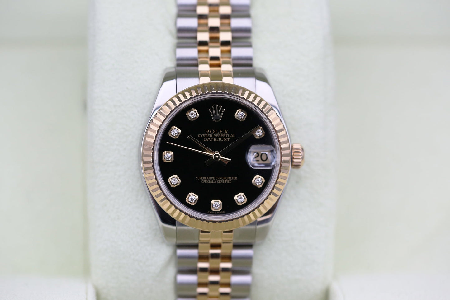 Rolx Black DATEJUST 31mm 2007