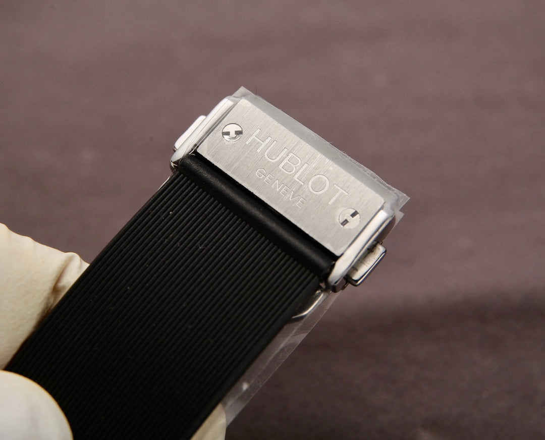 HBT Rosegold - Hollow 904L Steel - Black Rubber - Quartz - 42mm