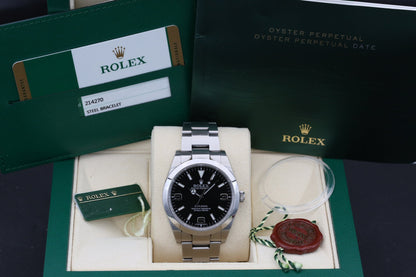 Rolx Black EXPLORER 39mm 2015
