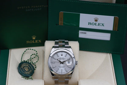 Rolx Silver DATEJUST 41mm 2018