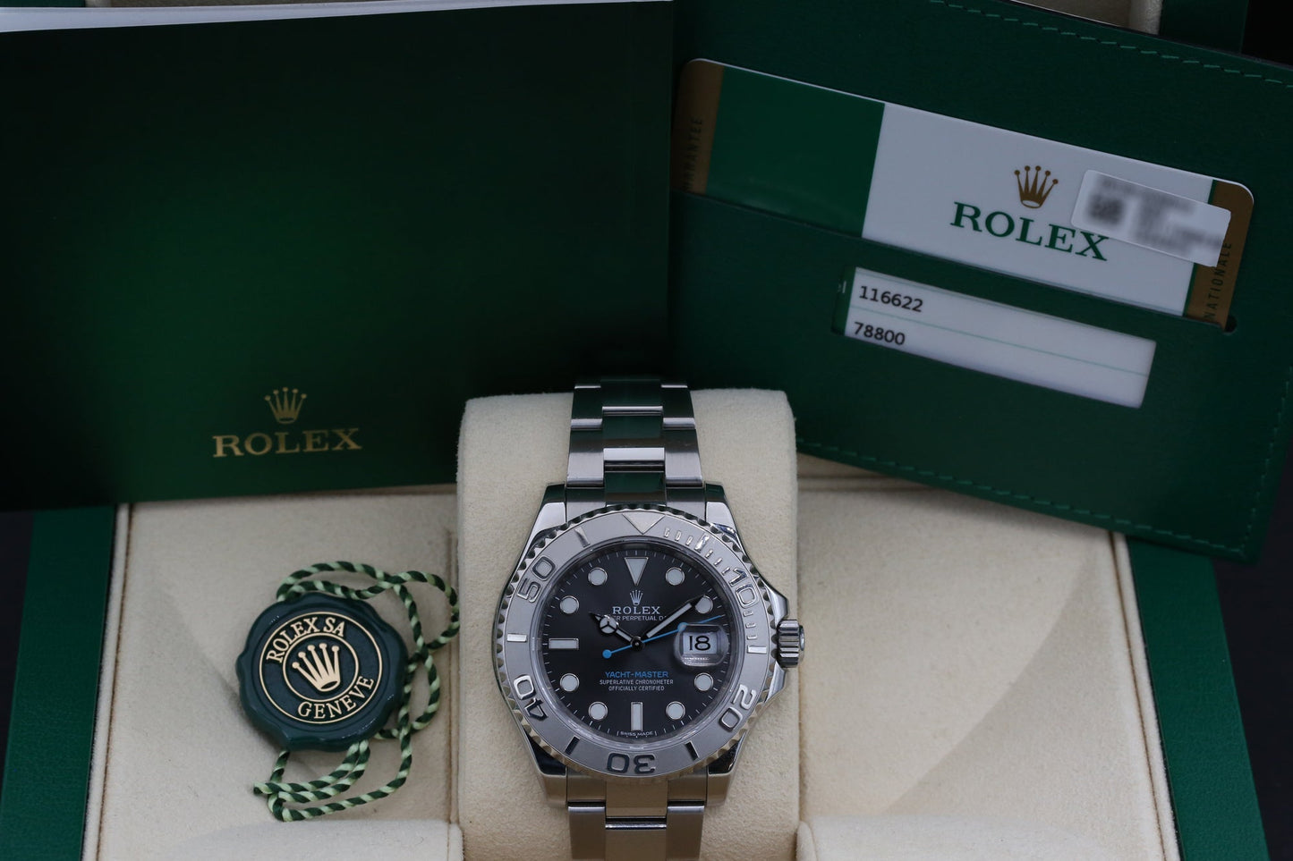 Rolx Rhodium YACHT-MASTER 40mm 2018