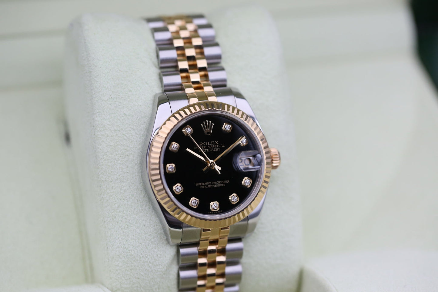Rolx Black DATEJUST 31mm 2007