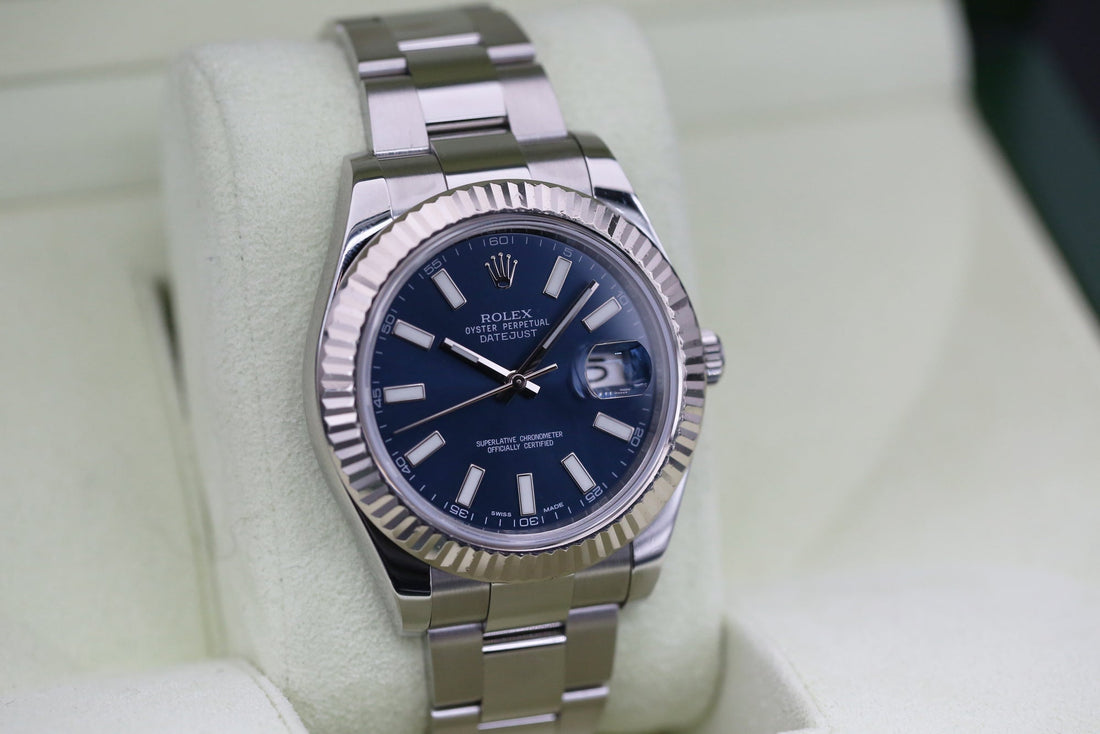 Rolx Blue Index DATEJUST II 41mm 2010
