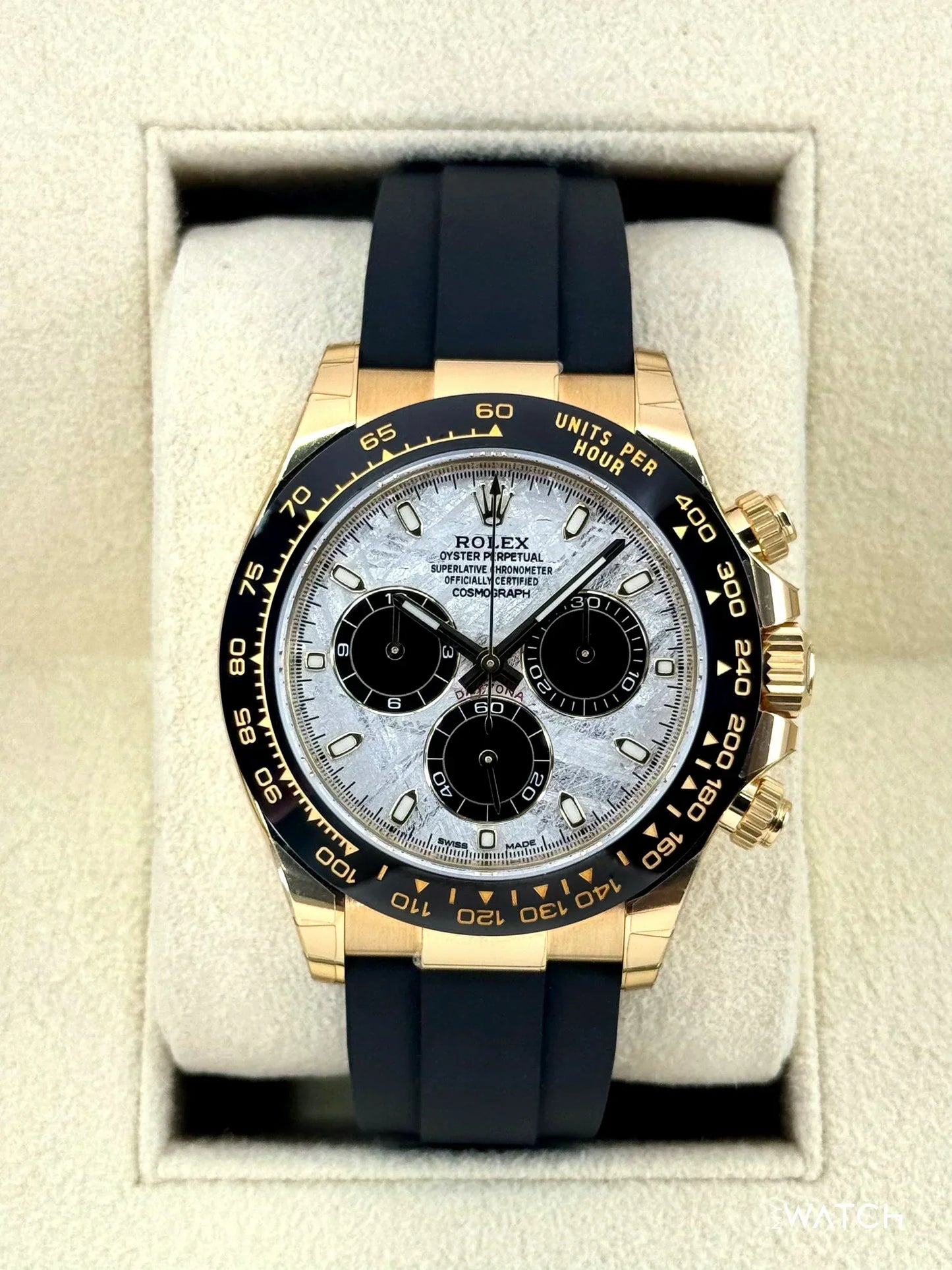 Daytona 40mm 126518LN  Meteorite Dial