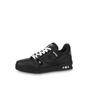 LV Trainer Black Embossed Monogram