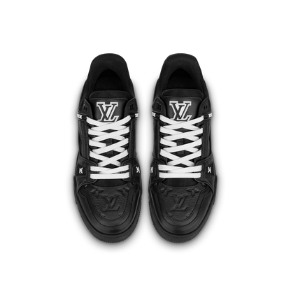 LV Trainer Black Embossed Monogram