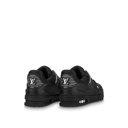LV Trainer Black Embossed Monogram