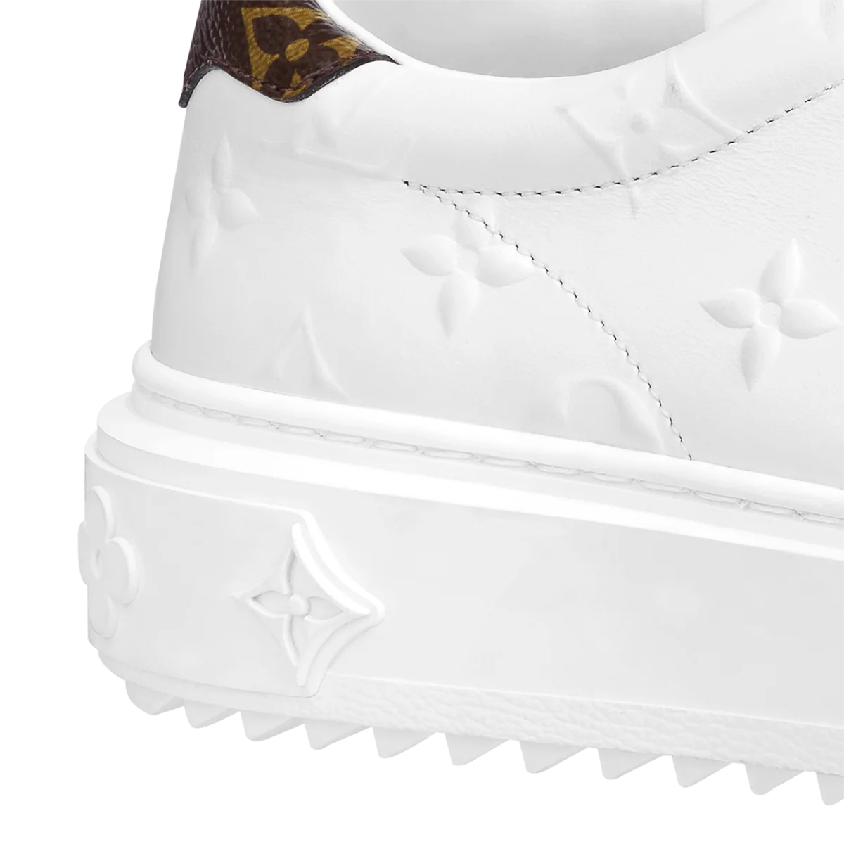 LV Time Out Leather White