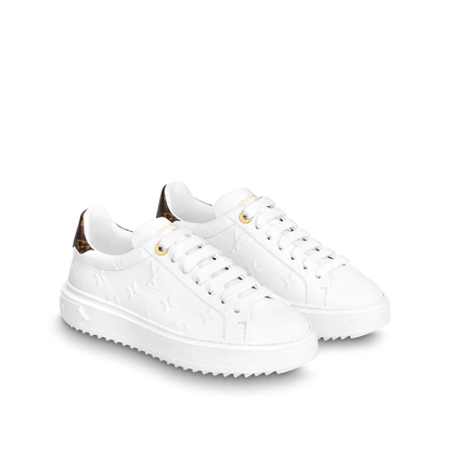 LV Time Out Leather White