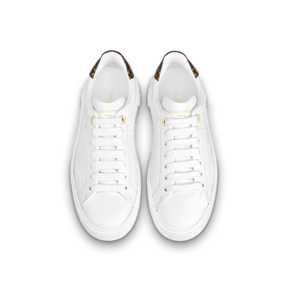 LV Time Out Leather White