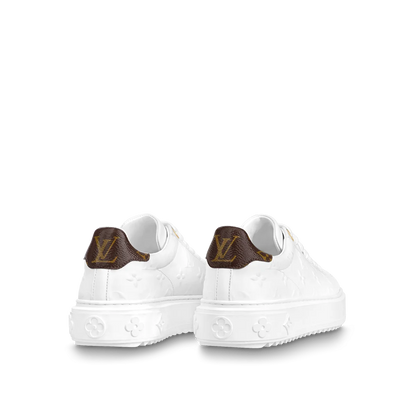 LV Time Out Leather White