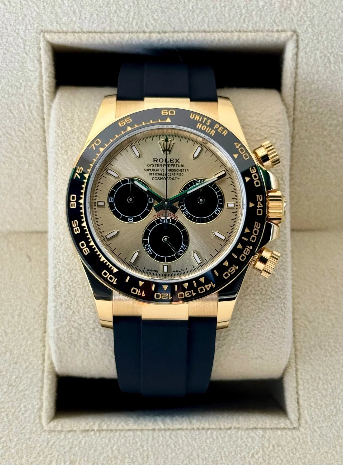 Daytona 40mm 126518LN Champagne Dial