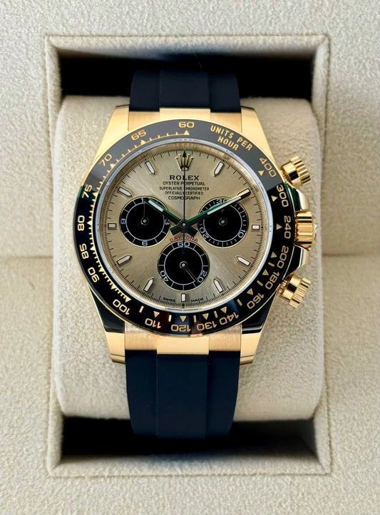 Daytona 40mm 126518LN Champagne Dial