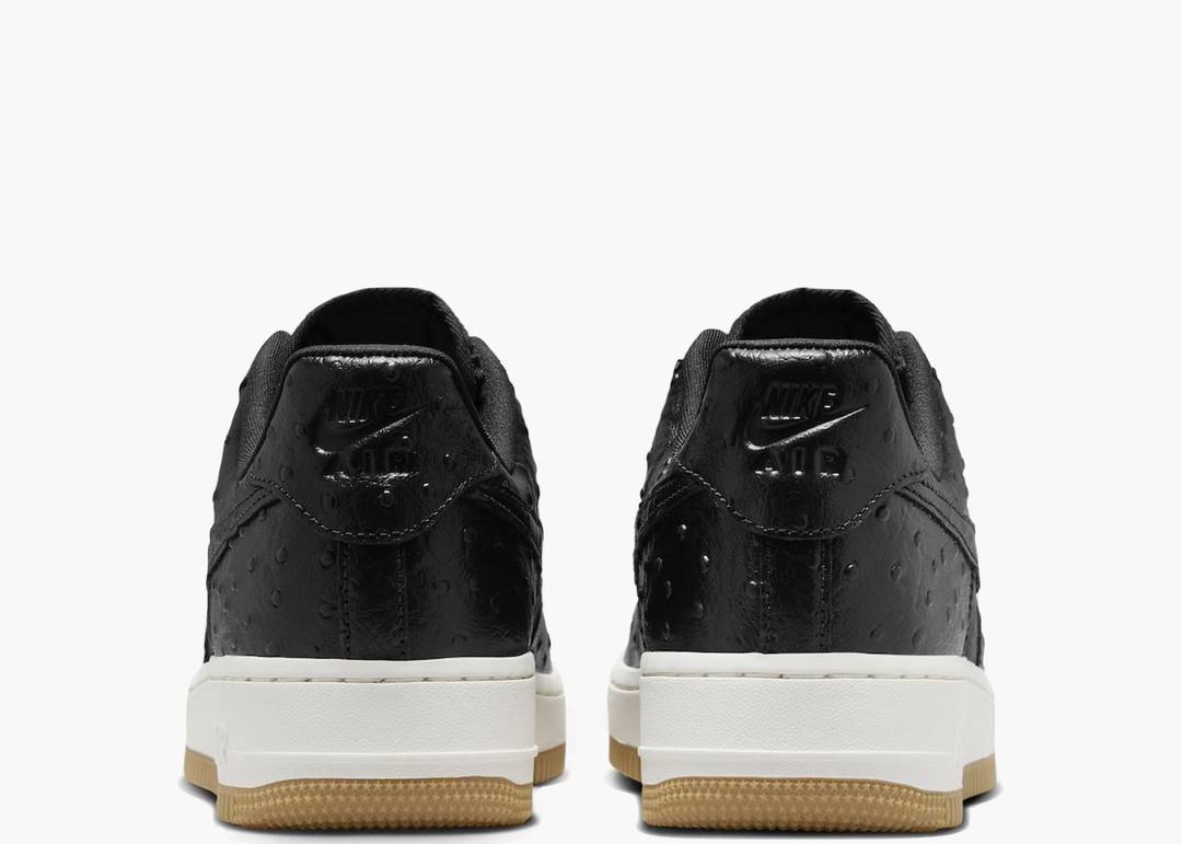 AF 1 Low '07 Black Ostrich Gum