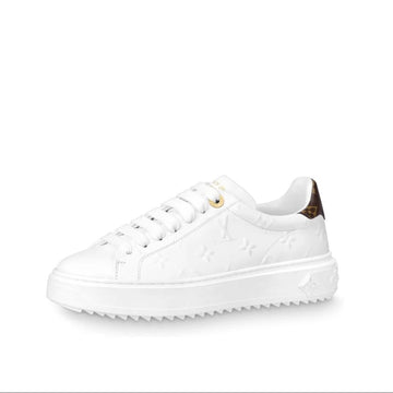 LV Time Out Leather White