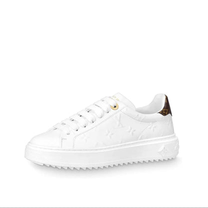 LV Time Out Leather White