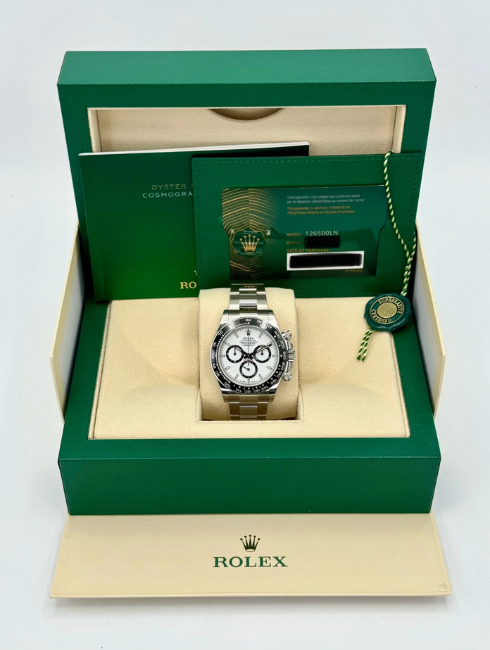 Daytona  40mm 126500LN Stainless Steel Panda Dial