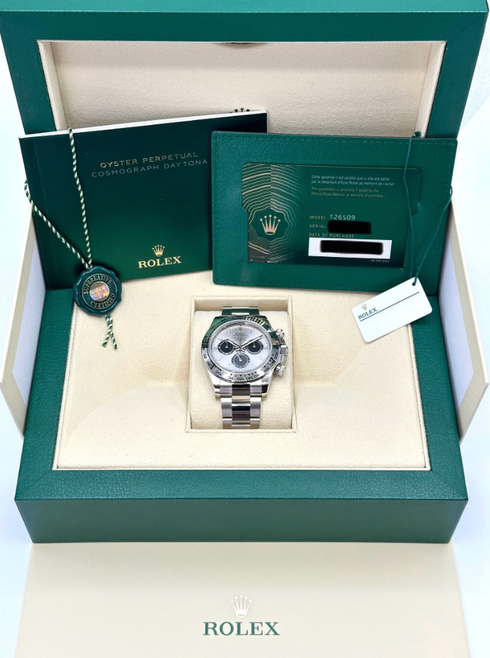 Daytona  40mm 126500 Stainless Steel Black Dial Ghost Dial